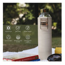 Glasafe 750 ml leather bottel vega sip 750 ML