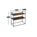 Fitizen Zen FOLD Standing Desk/Ergonomic Desk/Laptop Desk/Work from Home Desk//Height Adjustable Desk, Tabletop Sit to Stand Workstation Converter ( Grey and Acacia Brown)