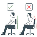 Fitizen ZEN White & Urban Teak  Standing Desk /Ergonomic Desk/Laptop Desk/Work from Home Desk//Height Adjustable DeskAdjustable Desk