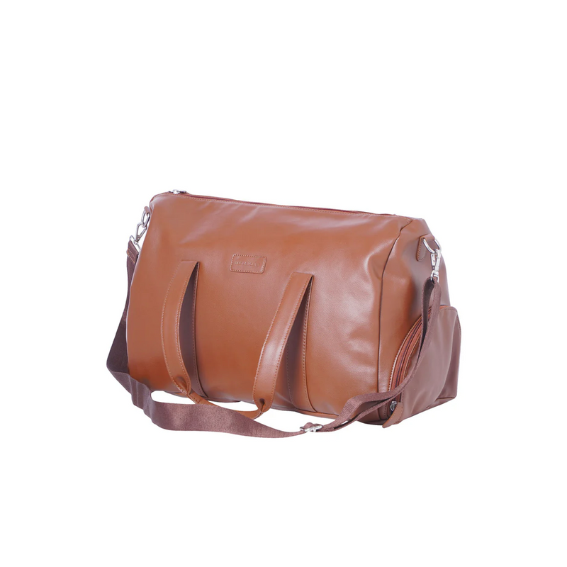 Jack & Jones Astor Duffle Bag Tan Brown