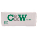 Hand Towel C-Fold, 21x32 cms, White, 150 pulls, Pack of 20