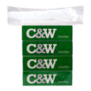 C&W Facial Tissue  2ply 100 Pulls  per pack (Pack of 4)