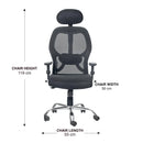 WorkStore High Back Office Chair 365 With Armrest, Adjustable Seat Height