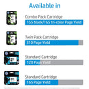 HP 803 Ink Cartridge, Black, F6V21AA