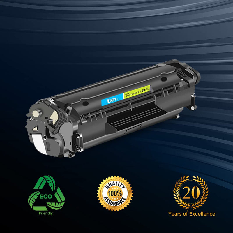 Foxin FTC 88A Laser Toner Cartridge compatible with P1007, P1008, P1106, P1108, ProM1136, M1213nf M1216, Pro MFP M128, M226DW, M226DN