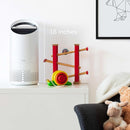 TruSens Air Purifier with Turbo Clean Mode & 360 HEPA Filtration with Dupont Filter, UV Light Sterilization Kills Bacteria Germs Odor Allergens, Z1000