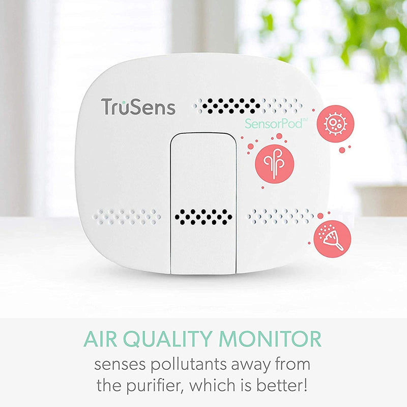 TruSens Air Purifier Z3000 with UV Light Sterilization & 360 HEPA Filtration with Dupont Filter, UV Light Sterilization Kills Bacteria Germs Allergens