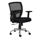 WorkStore Office Chair with Lumbar Back Support & Swivel Mechanism