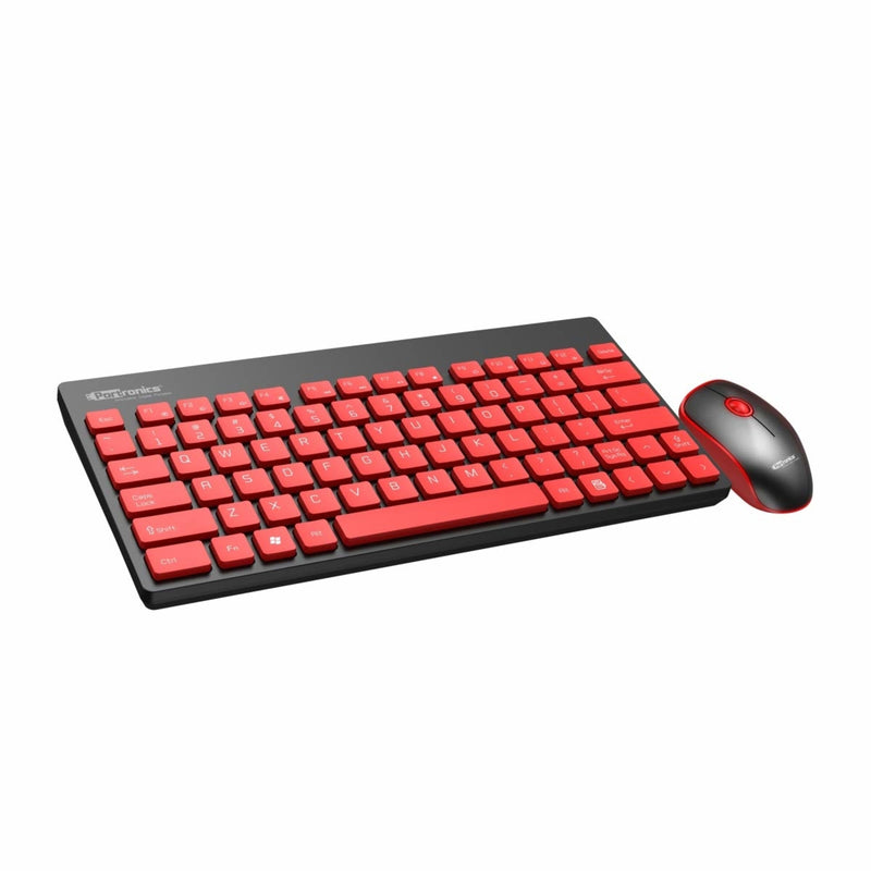 Portronics Wireless Keyboard and Mouse Combo, Compact Light Weight For PCs & Laptops