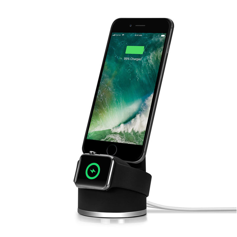Halo iPhone Stand for iPhone and Apple Watch, Charging Dock