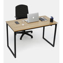 WorkStore Metal Table with Lift-up table top, steel base and matte finish