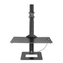 WorkStore Defianz Laptop Table, Sit-Stand, Adjustable with Spring Lift