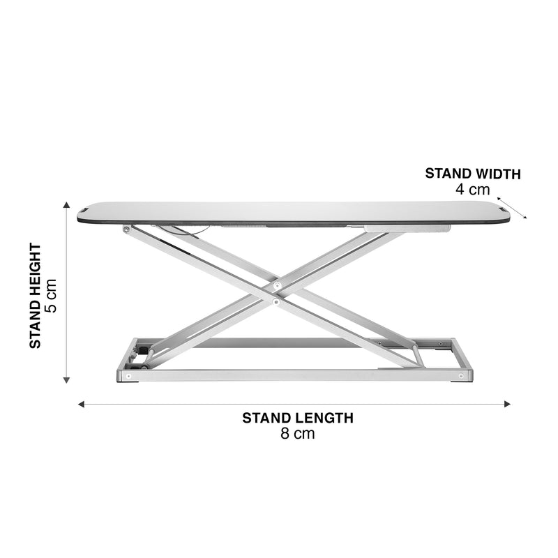 WorkStore Defianz Standing Desk, Sleek, Adjustable, Portable
