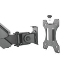 WorkStore Defianze Laptop Stand, Adjustable Aluminium Articulating Preconfigured Monitor Arms
