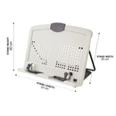 WorkStore Defianz Stand for Laptop and Notebooks, Adjustable, Plastic