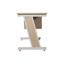 WorkStore Study Table, Fixed Leg, Maple Finish