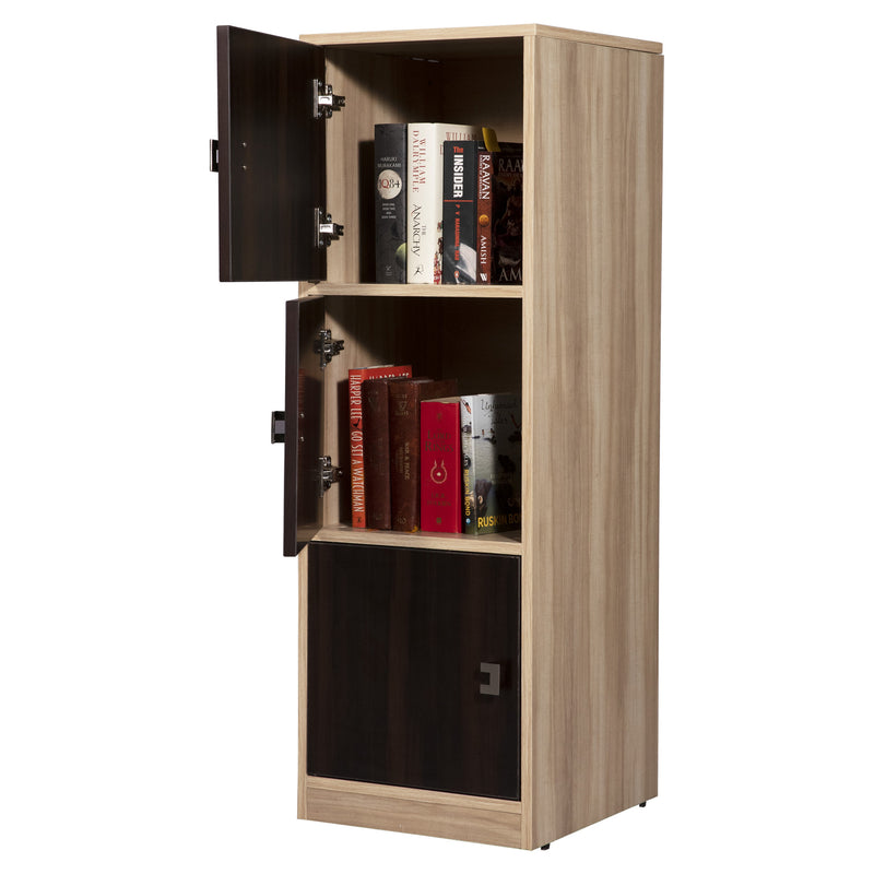 WorkStore Particle Wood Standing Storage Cabinet