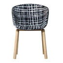 WorkStore TUB HF comfortable chair, metal legs