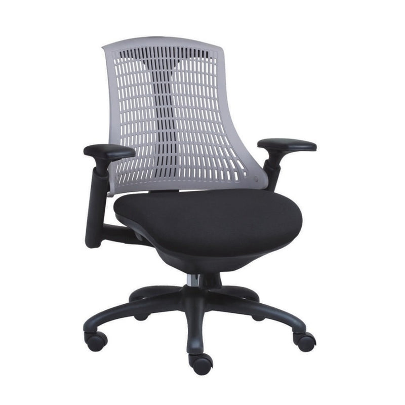 WorkStore Vamos Executive Chair with Adjustable Height, Mid Back