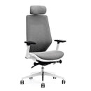 WorkStore Solace High-Back Executive Chair with Nylon Back Rest & Seat with Korean Mesh