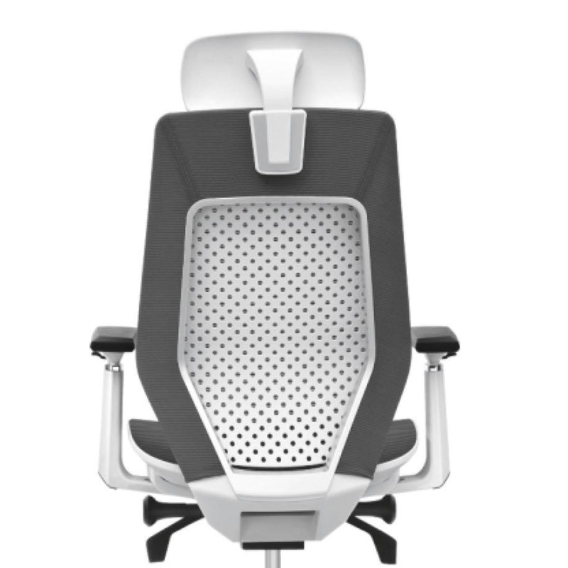 WorkStore Solace High-Back Executive Chair with Nylon Back Rest & Seat with Korean Mesh