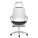 WorkStore Tokyo Executive Chair, Nylon High Backrest, Composite Leather, Black