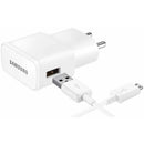 Samsung Travel Adapter, Original with Micro-USB, White