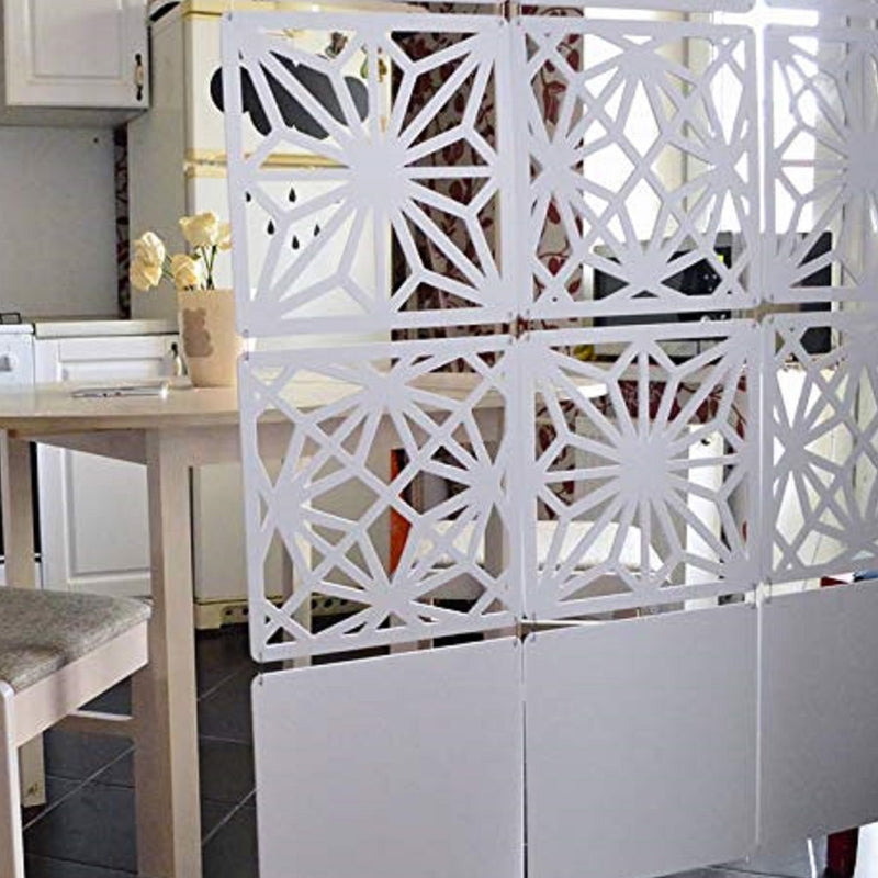 Planet Décor Room Divider in Silver -STY020