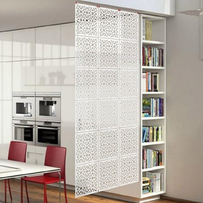 Planet Décor Room Divider in White -RD266