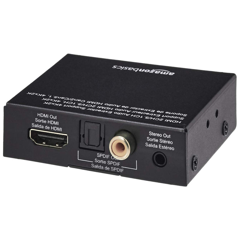 HDMI To HDMI + Audio (SPDIF + RCA Stereo) Audio Extractor Converter
