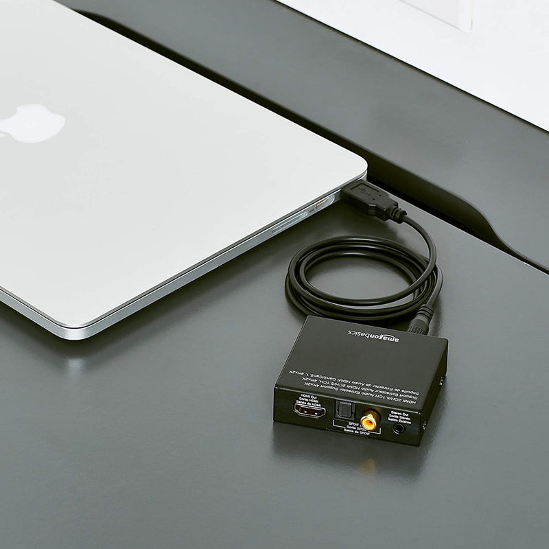 HDMI To HDMI + Audio (SPDIF + RCA Stereo) Audio Extractor Converter
