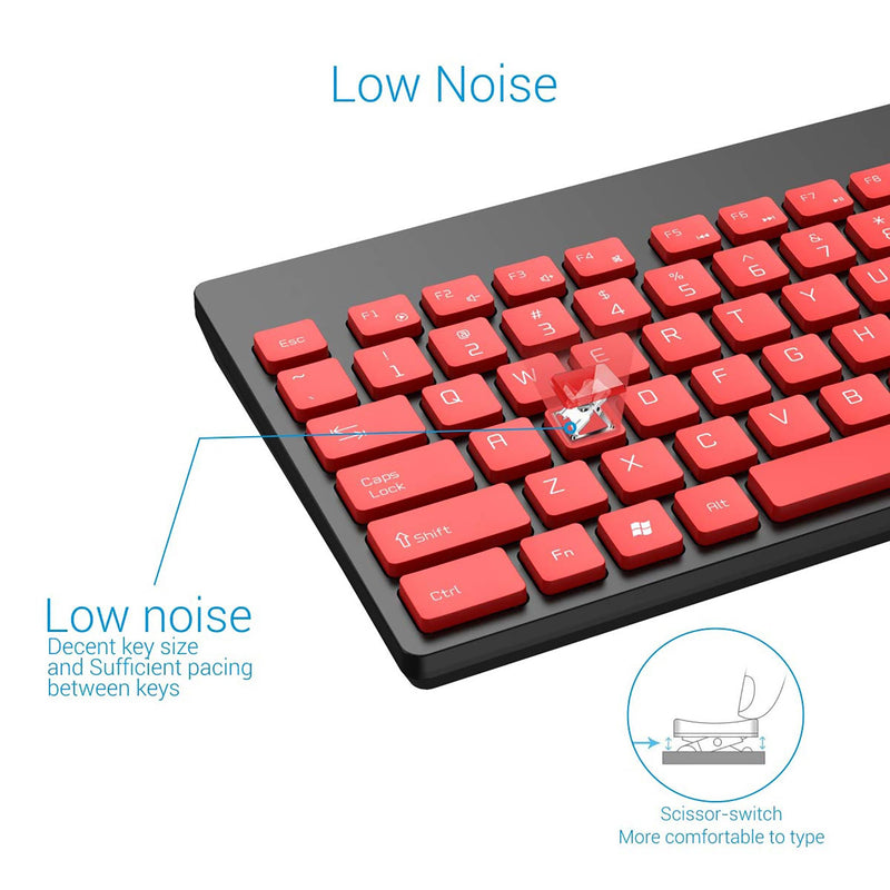 Portronics Multimedia Wireless Keyboard & Mouse
