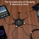 Portronics UFO PRO 6 Ports,60W Charging Station with PD+QC Output