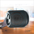 Portronics Sound Drum, Bluetooth 4.2 Stereo Speaker, Black