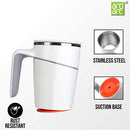 Artiart Grace Mug With Suction, Stainless Steel, Spill Proof