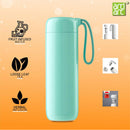 Artiart Cloud Bottle, Stainless Steel, Suction, with Fruit Infuser and twist open lid