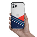 Stripe Slide Stride Clear Case iPhone 11 Pro Max Cover