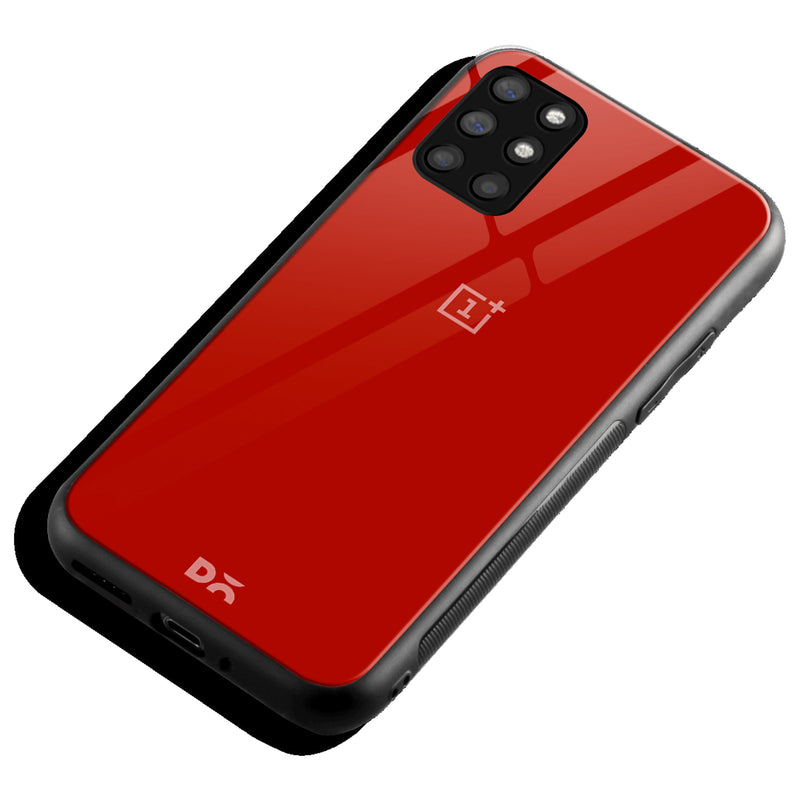 Bright Red Glass Case OnePlus 8T Cover