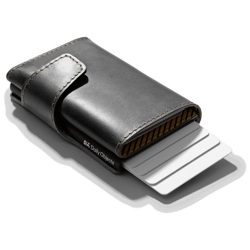 Keeper RFID Wallet, Tri-Fold, Charcoal Grey