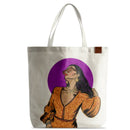 Baesic Tote Bag, Glam No Damn, White