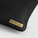 Stash Pouch, Vegan Leather, Black