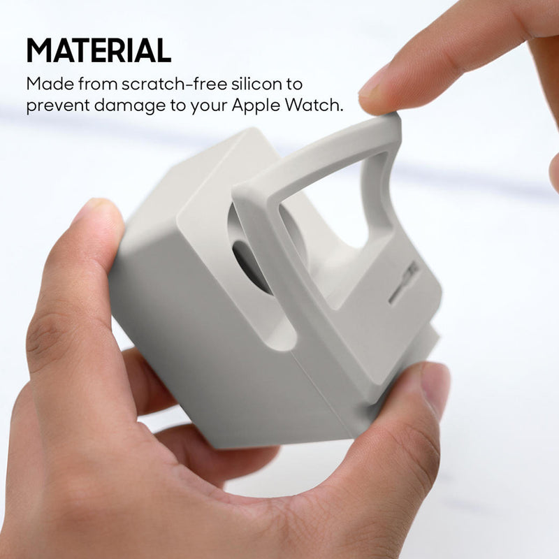 RetrO PC Apple Watch Stand, Off White