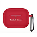 Silicone Airpods Pro Case Cover, Red