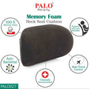 Palo Premium Neck rest with Memory Foam and adjustable band, Black