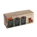 Jaypee Plus Classique Containers for Tea, Sugar & Coffee, Set of 3, Black