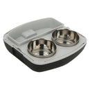 Jaypee Plus Power Meal Electric Lunch Box, Stainless Steel, Pack of 2, Black