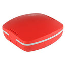 Jaypee Plus Power Meal Electric Lunch Box, Stainless Steel, Pack of 2, Red