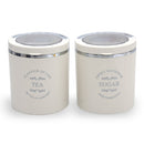 Jaypee Plus Classique Tea & Sugar containers, Set of 2, Beige