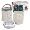 Jaypee Plus Classique Tea & Sugar containers, Set of 2, Beige