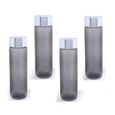 Jaypee Plus Water Bottle, 1 Litre, Plastic, for Fridge, Set of 4, Black